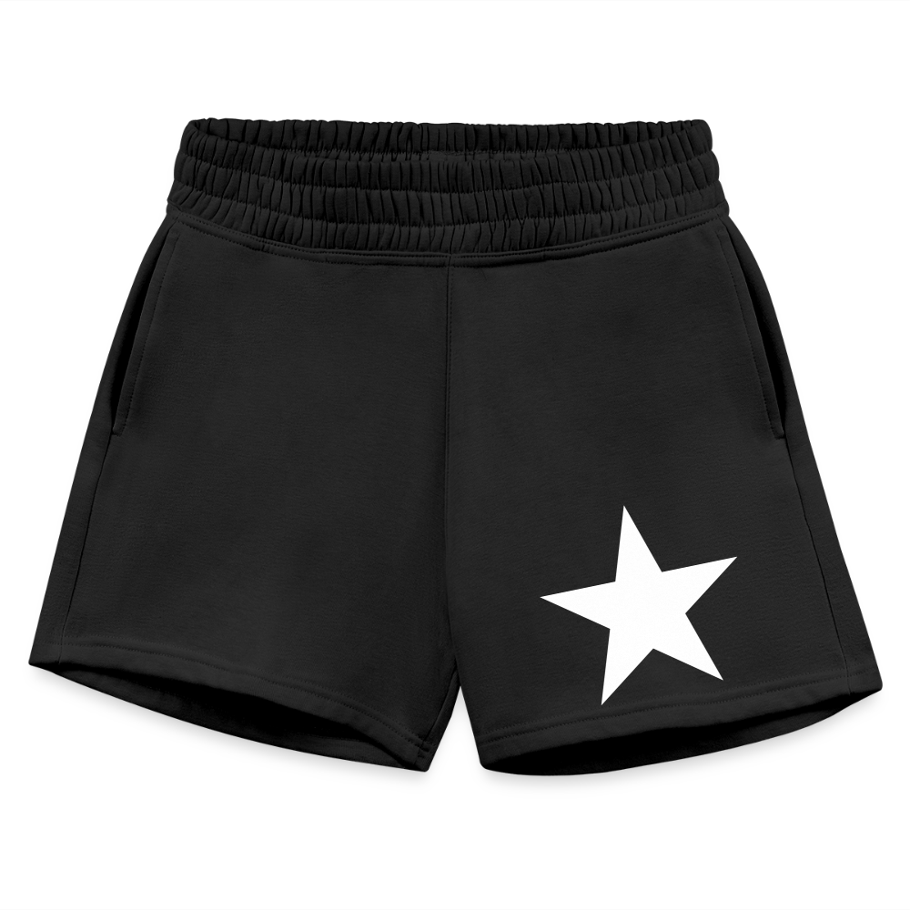 Women's “STAR “ Jogger Shorts - black